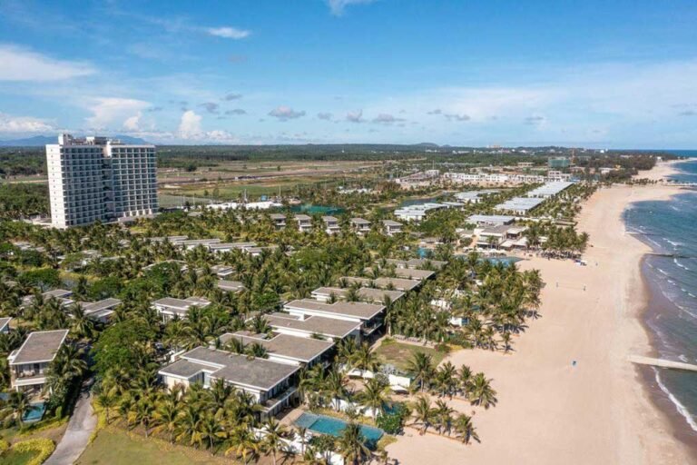 Hình chụp thực tế khu nghỉ dưỡng Melia Hồ Tràm