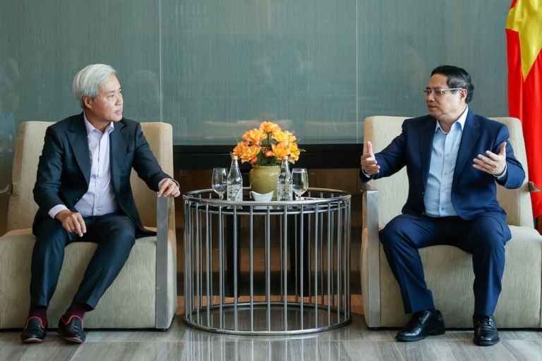 Thủ tướng Phạm Minh Chính tiếp đại diện Công ty Hồ Tràm