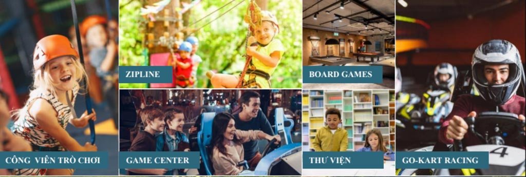 Khu vui chơi trẻ em tại The Grand Ho Tram Strip