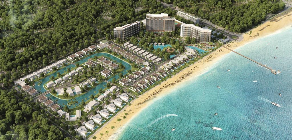 Hình phối cảnh dự án Sanctuary Hồ Tràm