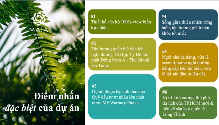 Hình ảnh mô tả 6 điểm nhấn đặc biệt của Sun Thanh Đa