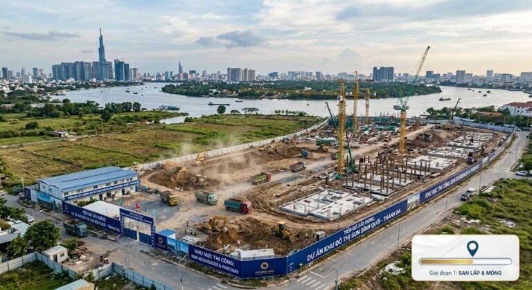Tiến độ xây dựng dự án Sun Thanh Đa mới nhất