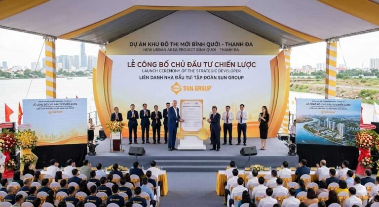 Sun Group là chủ đầu tư chiến lược dự án khu đô thị Bình Quới - Thanh Đa