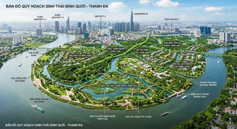 Quy hoạch sinh thái ven sông Sun Thanh Đa