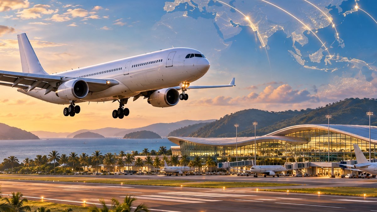 Mạng đường bay quốc tế từ Phú Quốc bằng tàu bay thân rộng