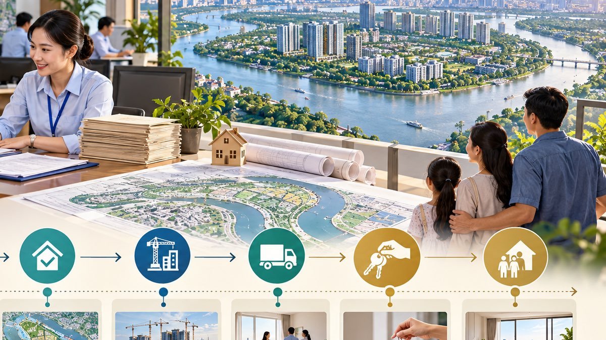 Bàn giao nhà tái định cư trong quy trình bồi thường Thanh Đa